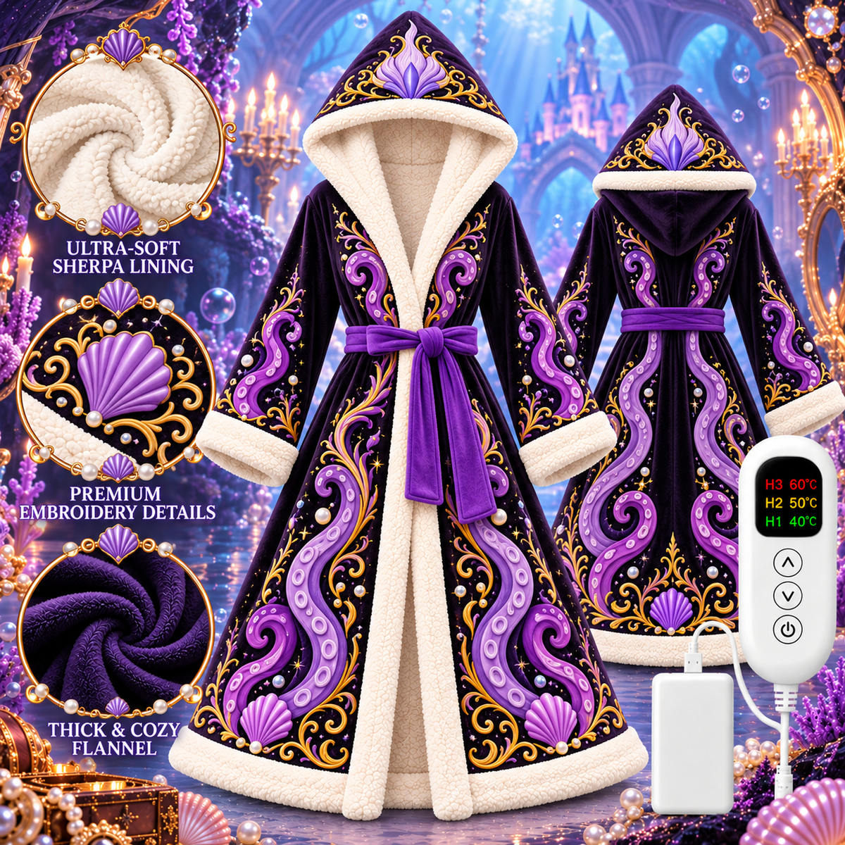 Minibookies™ Princess Heated Robes