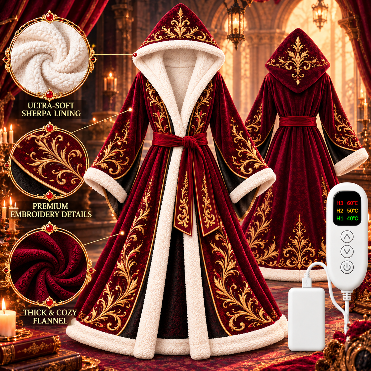 Minibookies™ Princess Heated Robes