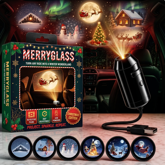 MerryGlass™ Christmas Car Window Projector